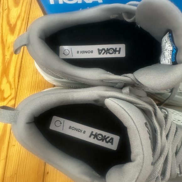 Hoka Charcoal Athletic Sneakers - Picture 6 of 6